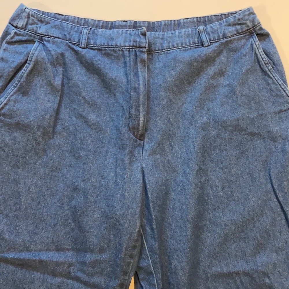 Kim Rogers SZ 10 Capri Denim Blue Jeans D20 - Picture 4 of 11